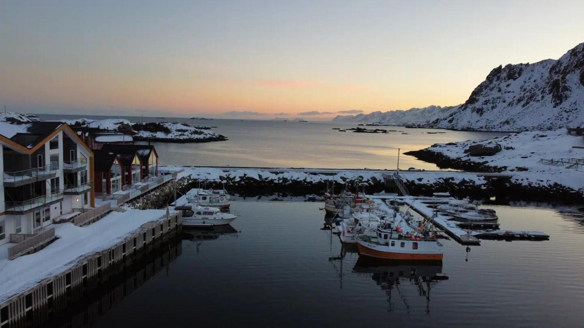 Spektakulaer Rorbu I Autentiske Omgivelser Ballstad Exterior foto